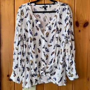 NWT a.n.a. blouse
